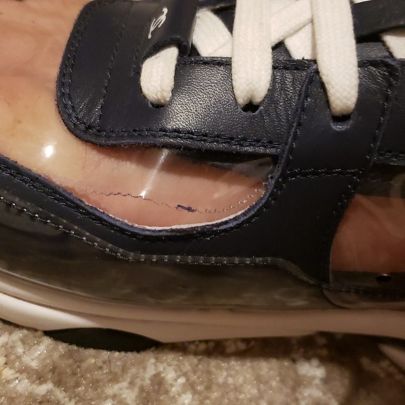 *SOLD* Chanel Runway Navy Trainers 39.5 - Picture 7 of 8